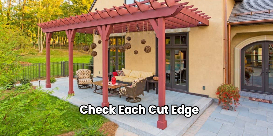 Check Each Cut Edge