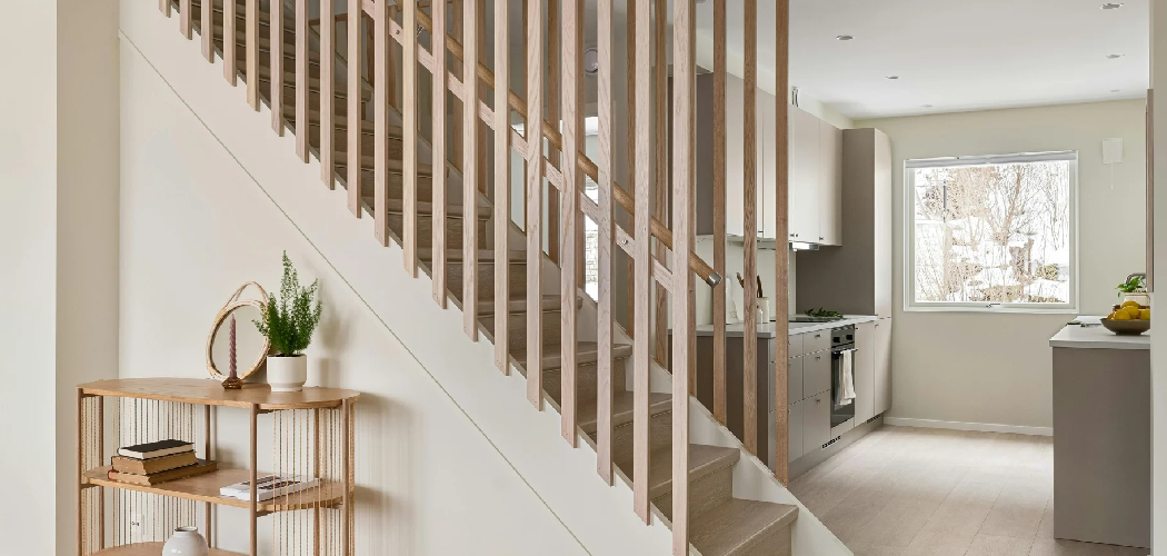 How To Paint a Wood Banister