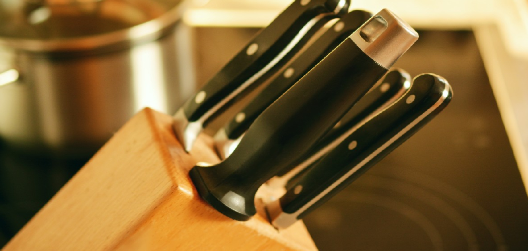 How to Clean a Wood Knife Block