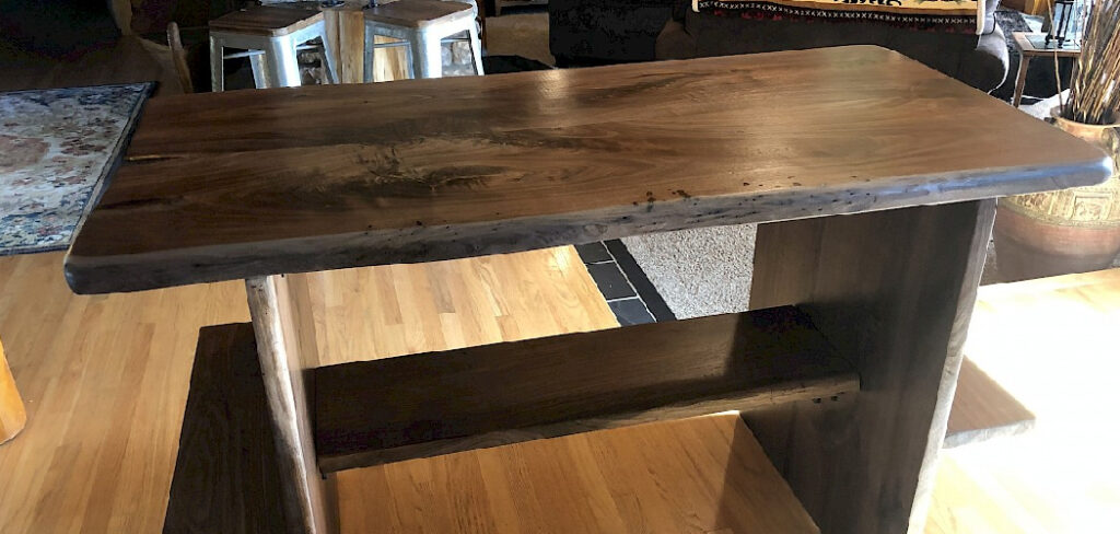 How to Finish Live Edge Wood With Bark