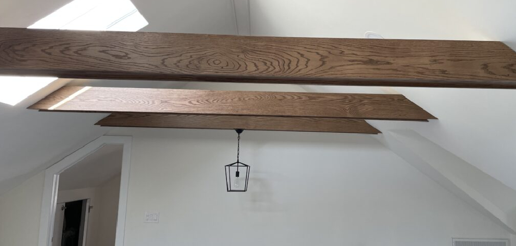 How to Make Faux Wood Beams
