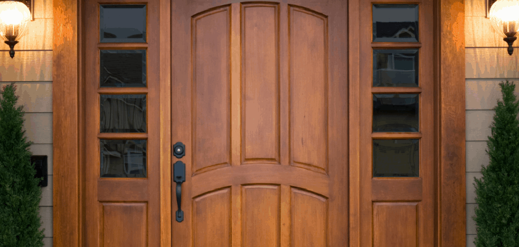 How to Paint a Front Door to Look Like Wood