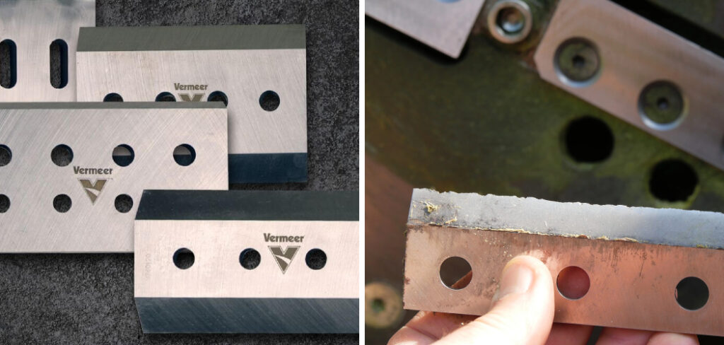 How to Sharpen a Wood Chipper Blade