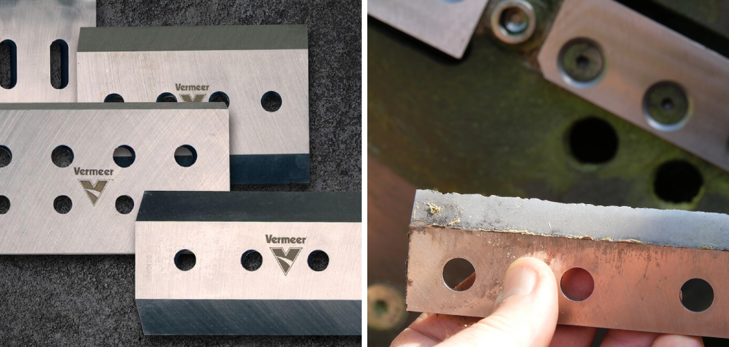 How to Sharpen a Wood Chipper Blade