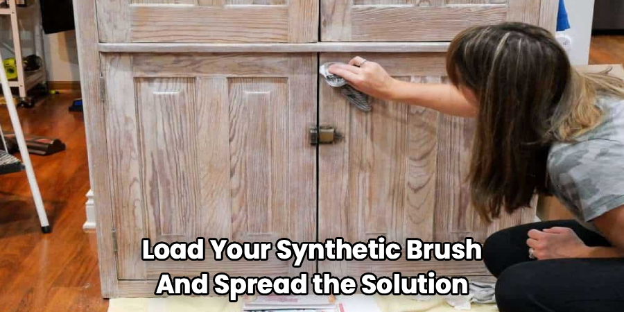 Load Your Synthetic Brush
And Spread the Solution