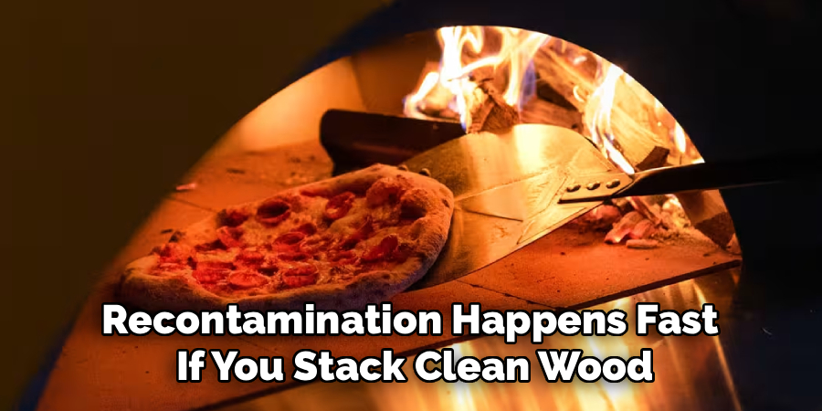 Recontamination Happens Fast
If You Stack Clean Wood