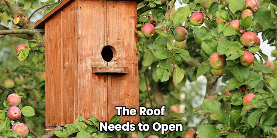 The Roof 
Needs to Open